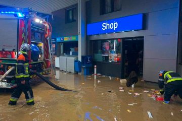 CGDIS / Wegen starker Regenfälle: Feuerwehr rückt in der Nacht 270-mal aus 