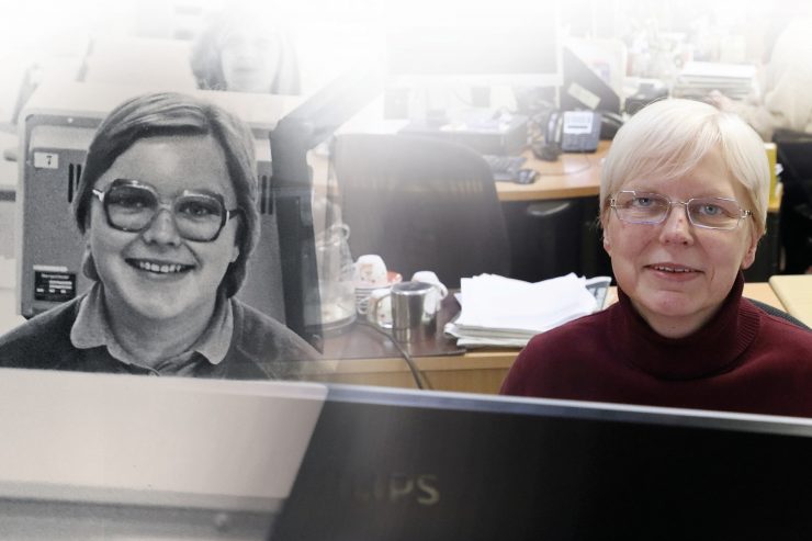 Die Letzte ihres Fachs / 40 Jahre beim Tageblatt: Gaby Stemper geht in Rente