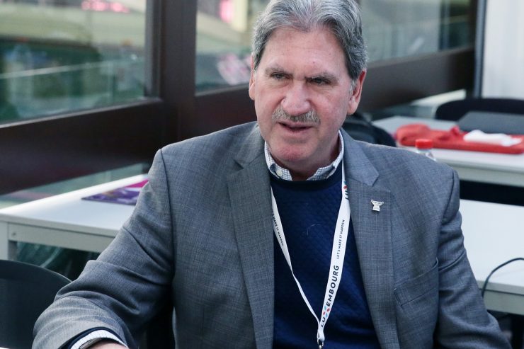 ITF-Präsident David Haggerty / „Luxemburg hat schon viele gute Spieler hervorgebracht“