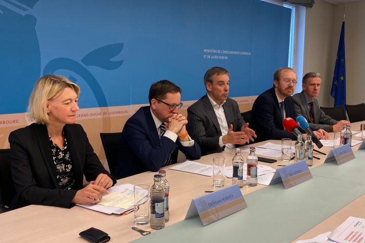 Forschungsstrategie / Wo Luxemburg 2030 stehen wird: Claude Meisch zieht Bilanz