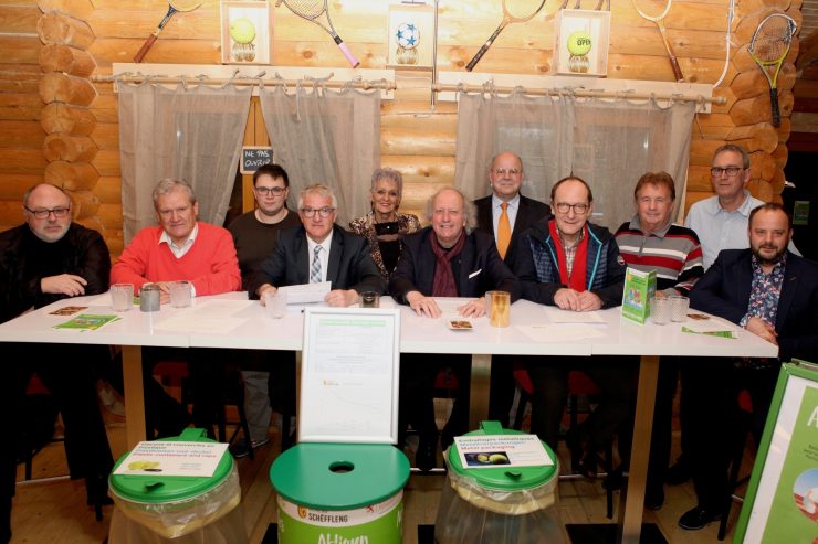 Nachahmer gesucht / TC Schifflingen recycelt 3.854 Tennisbälle 