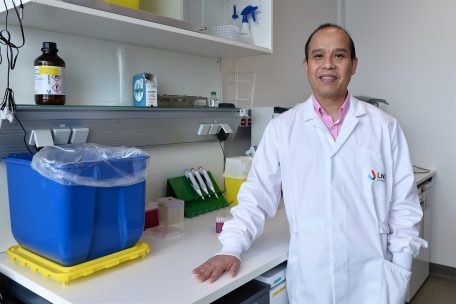 Trung Nguyen ist Wissenschaftler im LNS