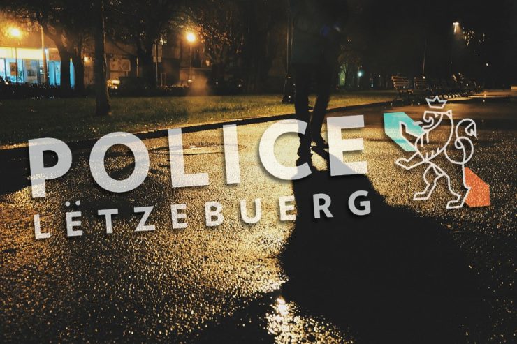 Mersch / Polizei erwischt alkoholisierten Juwelendieb auf frischer Tat