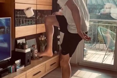 Coronavirus / Luxemburger Sportler nutzen Lockdown für eine Toilettenpapier-Challenge