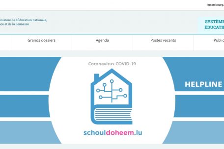 Corona-Krise / Neue Lernplattform schouldoheem.lu ermöglicht Schülern Fernunterunterricht 