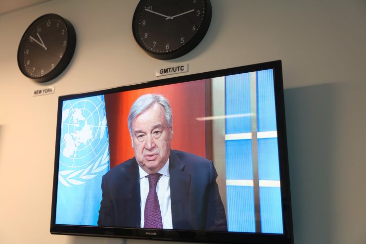 Coronavirus / UN-Chef Guterres: Pandemie ist die größte Herausforderung seit Weltkrieg