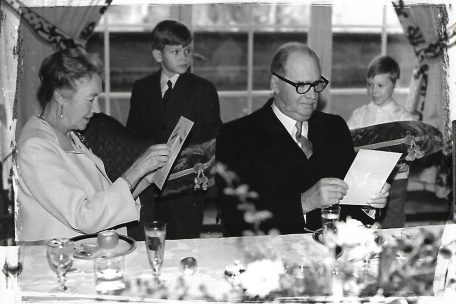 Goldene Hochzeit feierte das gro&szlig;herzogliche Paar 1969. Im Jahr darauf starb Prinz F&eacute;lix.&nbsp;