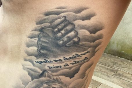 Rodenbourgs Teamkollege Pit Biever hat exakt das gleiche Tattoo