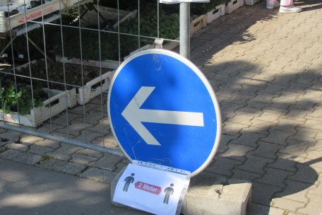 Die vorgegebene Distanz muss eingehalten werden