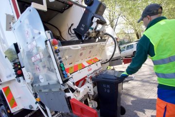 Corona-Krise / Ein Stück Normalität: Der Müll wird ordnungsgemäß abgeholt