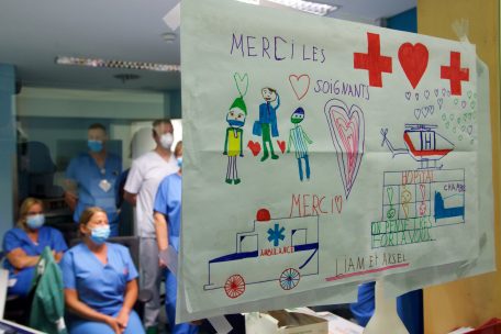 Unterwegs haben sie sich mit den Menschen unterhalten, die jeden Tag an vorderster Front arbeiten