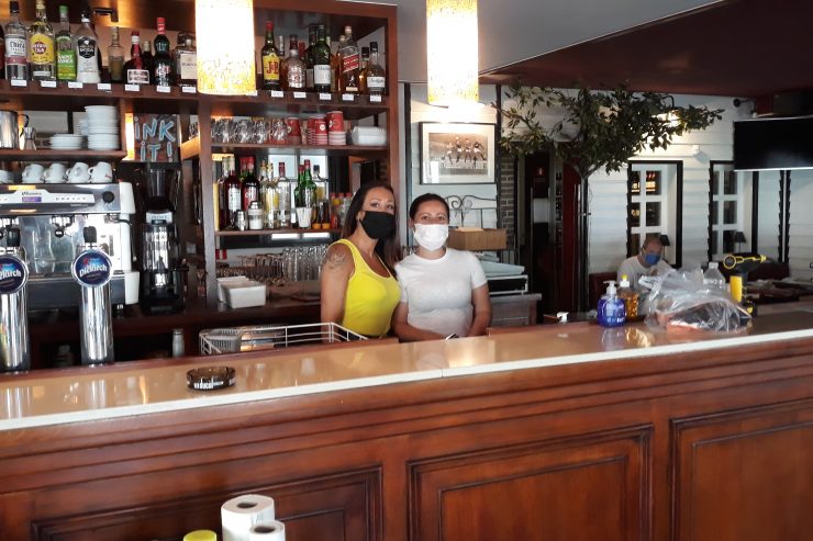 Cafés und Restaurants in der Hauptstadt / Betreiber sind vorsichtig optimistisch