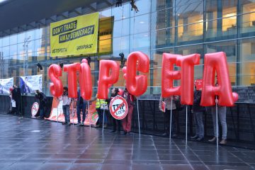 Freihandelsabkommen im Parlament / CETA soll am Mittwoch durchgewunken werden