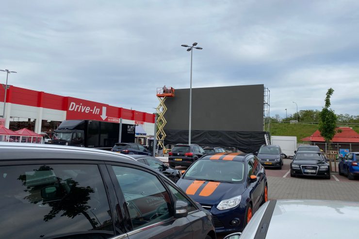 Unterhaltung / Blockbuster am Bauhaus: Das Autokino in Mamer öffnet seine Türen