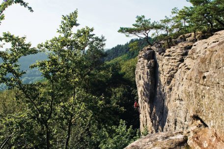 Am Felsen gibt es keinen wirklichen Wettkampf
