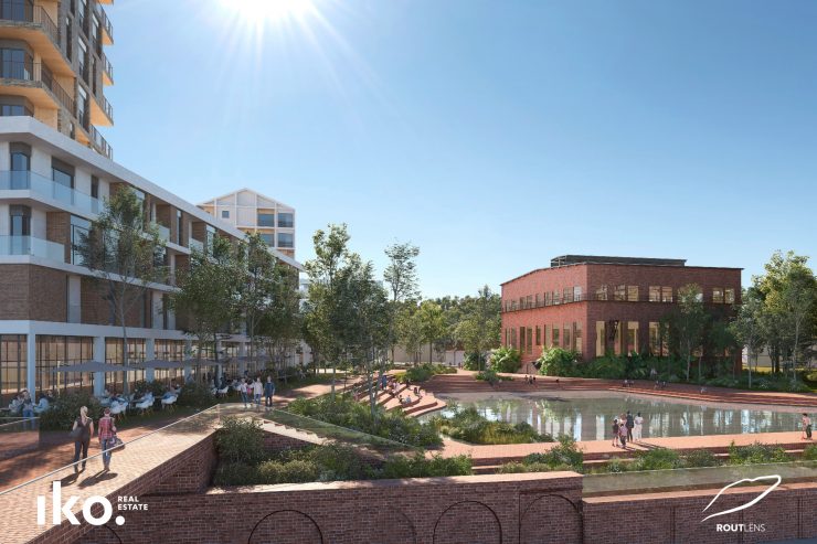 Blick in die Zukunft / So soll das neue Quartier „Rout Lëns“ in Esch aussehen