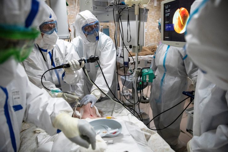 Wien / Ärzten gelingt erste Corona-Lungentransplantation in Europa