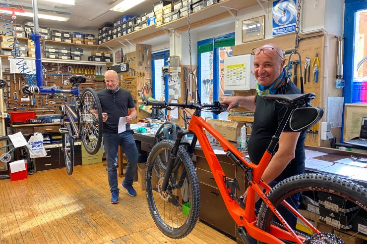 Radsport / Lombardi-Sports: Rümelinger Familienbetrieb erlebte riesigen virtuellen Ansturm