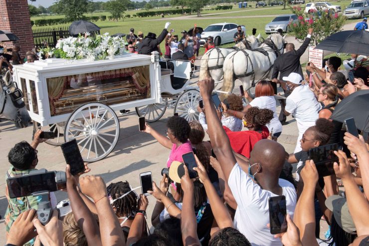 USA / George Floyd beigesetzt – Bürgerrechtler: „Wir werden weiter kämpfen“