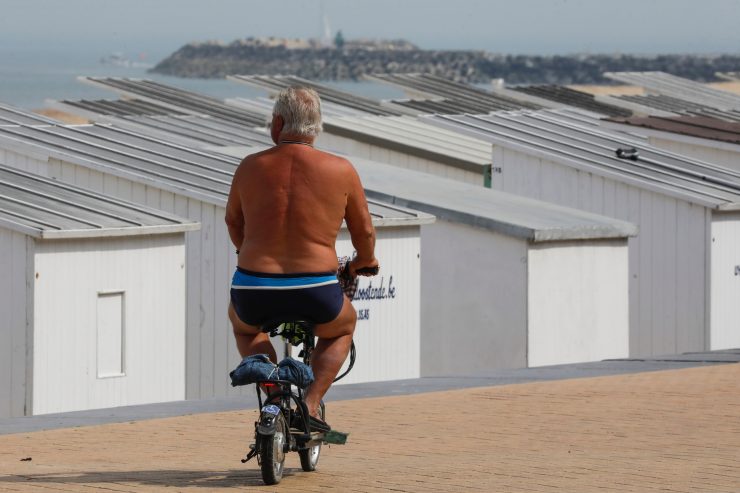 Urlaub an der belgischen Küste / In Blankenberge muss der Liegestuhl reserviert werden