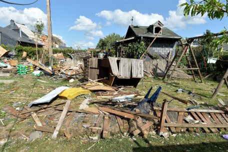 Der Wirbelsturm, der den Südwesten Luxemburgs am 9. August vorigen Jahres heimsuchte, hat viel Leid verursacht