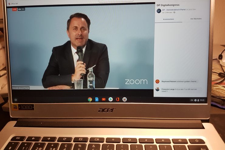 Digitaler DP-Kongress / Glückliche Partei möchte glückliche Bürger und will keine Sparpolitik