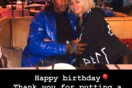 Gerson Rodrigues und die ukrainische Tennisspielerin Olga Ianchuk haben ein inniges Verh&auml;ltnis zueinander