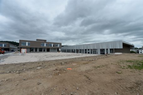 Noch ist nicht alles fertig auf dem „Kannercampus Belval“
