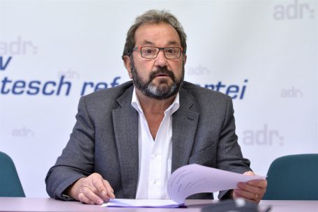 ADR / Gast Gibéryen kündigt seinen Rücktritt zum 13. Oktober an