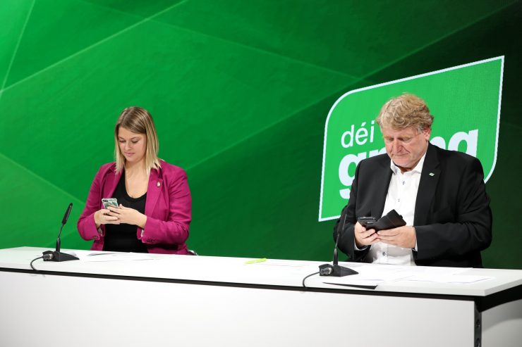 déi gréng / Von Félix Braz bis Meris Sehovic: Alte Hasen und junge Füchse beim Digitalkongress