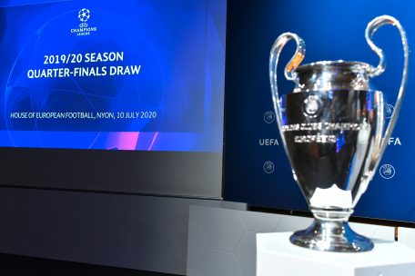 Fussball / CL-Viertelfinale: Sieger Bayern-Chelsea gegen Sieger Neapel/Barca - Leipzig gegen Atletico