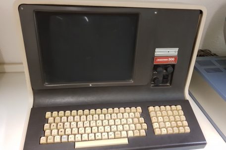 Erstes Arbeitsgerät für Chantal Rossi im Tageblatt: der Linoscreen 300 von Linotype