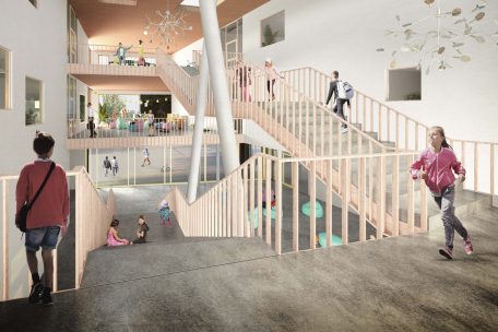 Die vielen Gemeinschaftsräume sollen den Austausch fördern