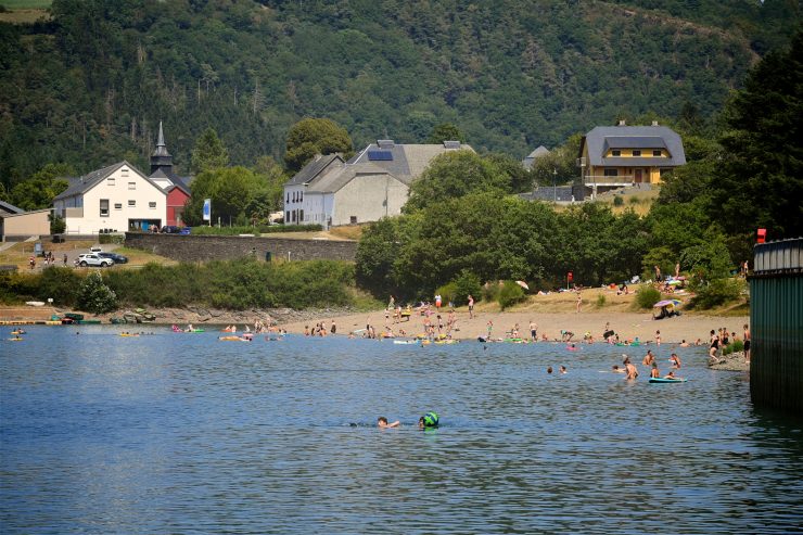 Tourismus in Luxemburg / Nur noch per Online-Reservierung an den Stausee