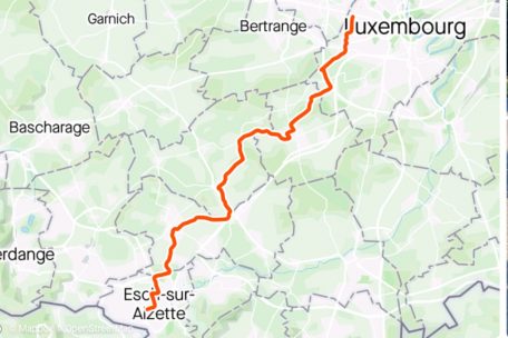 Strava-Statistiken der Radtour von Melina und Jutta 