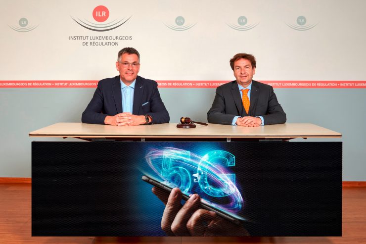 Mobiles Internet / Post, Proximus, Orange und Luxembourg Online sichern sich luxemburgische 5G-Frequenzen