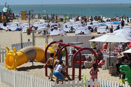 An den belgischen Str&auml;nden ging es in der vergangenen Woche noch hoch her