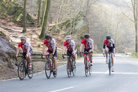 Rennradstrecke für Geübte: Die „Schlösser-Tour“ ist eine Rundstrecke mit Start und Ziel in Befort in der Kleinen Luxemburger Schweiz