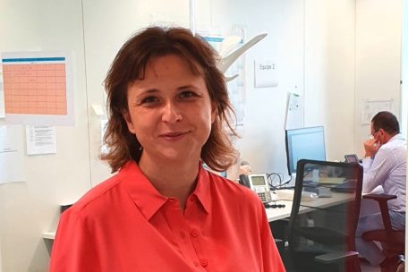 Dr. Laetitia Huiart, die Divisionsleiterin
