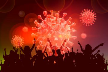 Russisch Roulette mit Covid-19 / Polizei löst Party mit 190 Menschen im Wald auf