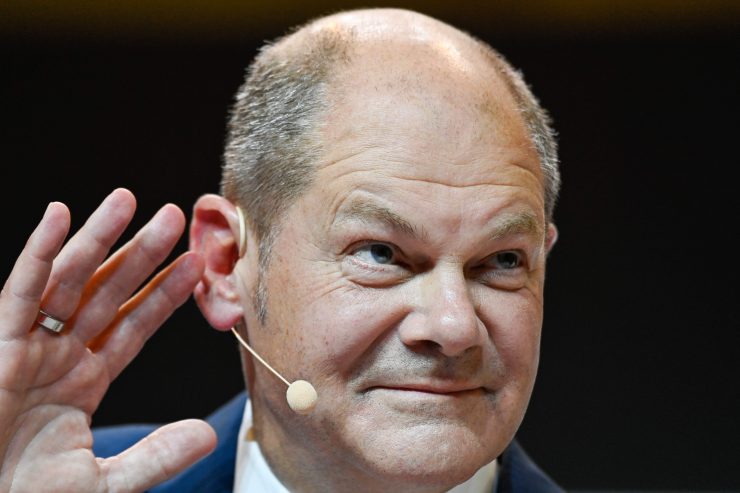 Deutschland / Kanzlerkandidat Olaf Scholz mahnt die SPD zur Geschlossenheit