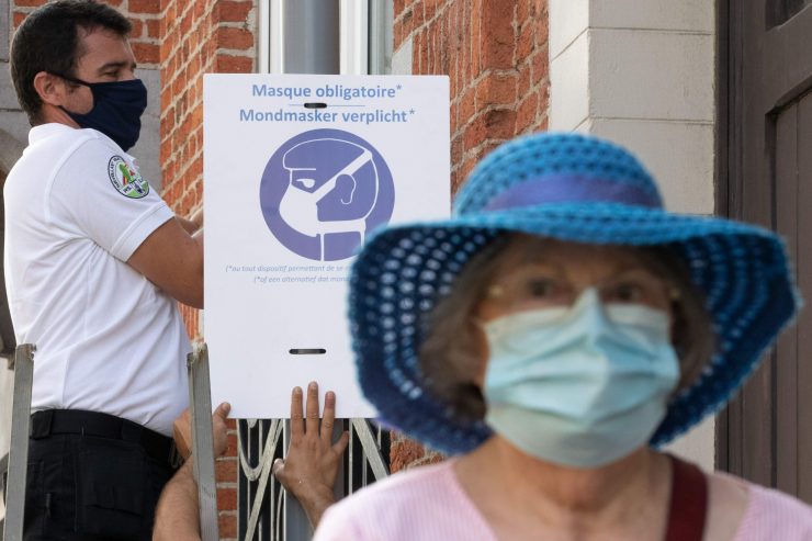 Belgien / Maskenpflicht in Brüssel: Die EU-Kapitale wird zum Corona-Hotspot