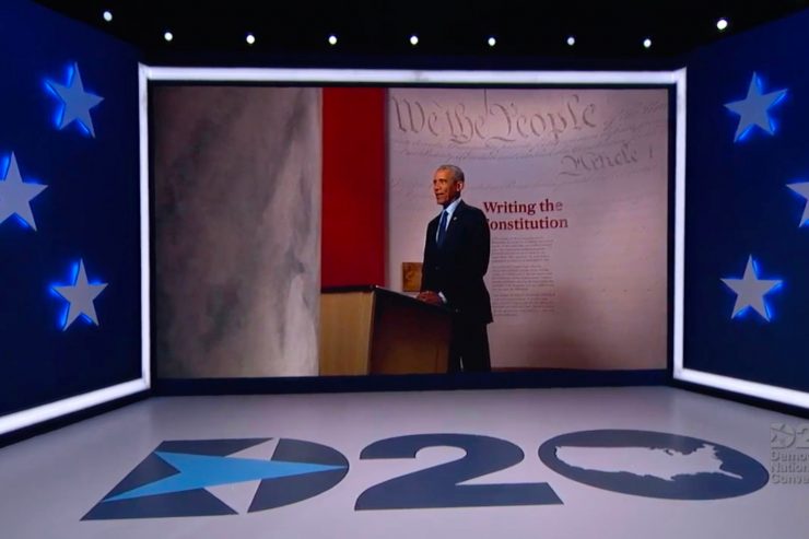 Parteitag der Demokraten / Obama rechnet mit Trump ab, Harris offiziell nominiert