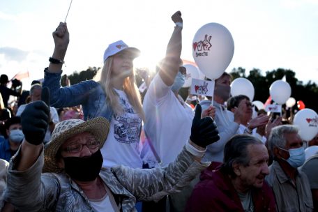 Nach Demonstationen / Kreml warnt Belarus vor „Abnabeln von Russland“