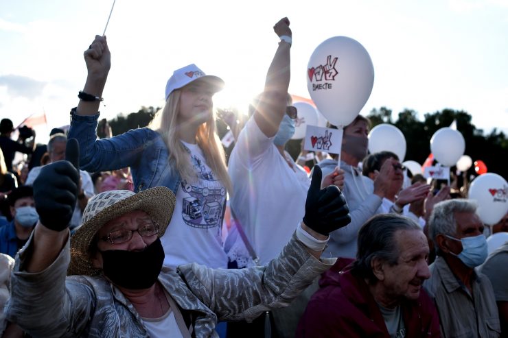 Nach Demonstationen / Kreml warnt Belarus vor „Abnabeln von Russland“
