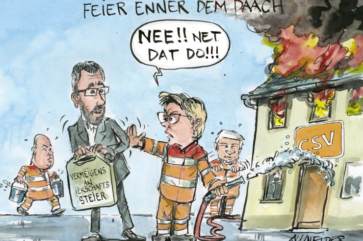 Machtkampf in der CSV / Nach öffentlichem Machtkampf jetzt der Showdown