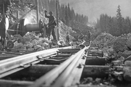 Gleisarbeiten f&uuml;r die Zahnradbahn