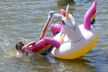 Kein Reinfall: Viele Luxemburger kommen gerne zum Planschen nach Remerschen