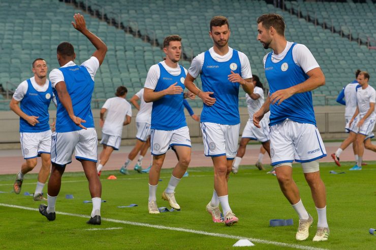 Auftakt der Nations League / Aserbaidschan als Fixpunkt für die „Roten Löwen“
