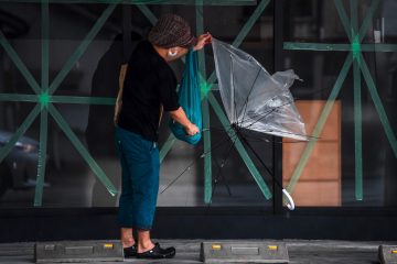 Unwetter / Taifun „Haishen“ trifft auf Süden Japans